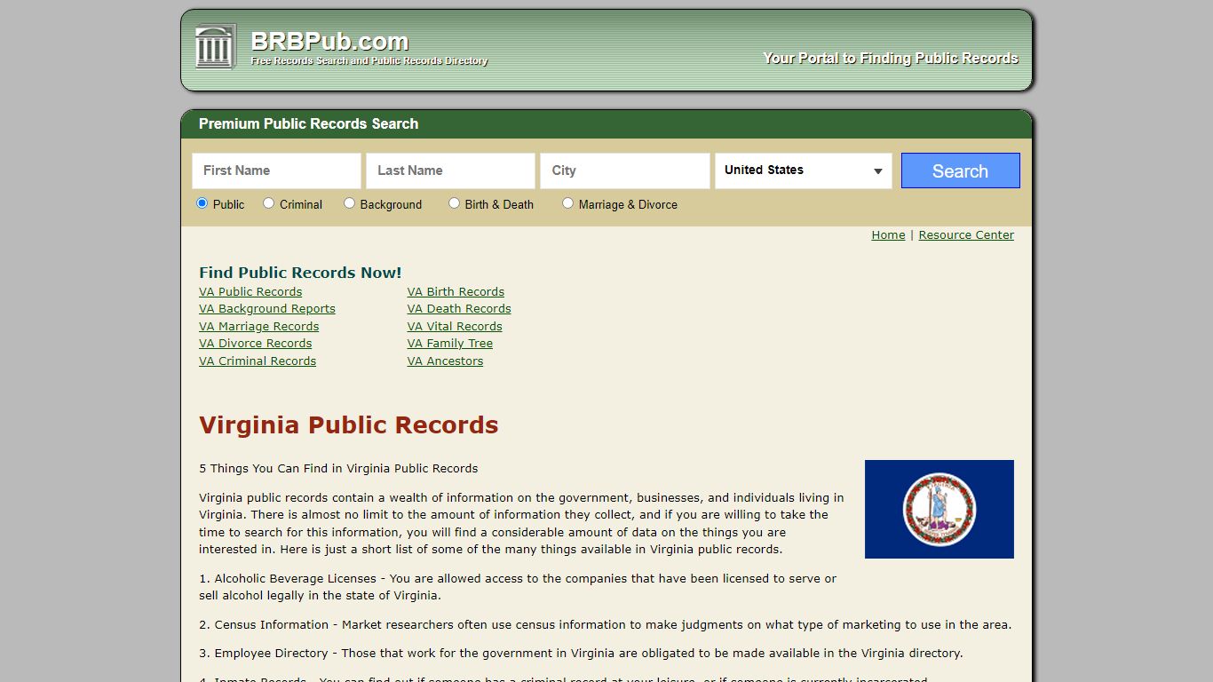 Free Virginia Public Records | Search Criminal and Civil Court Records ...